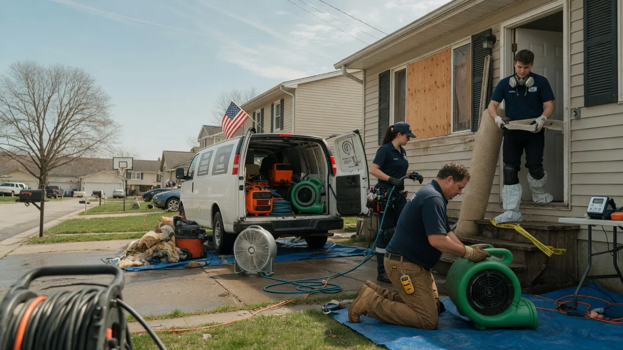Water Damage Restoration in La Vernia, TX near me